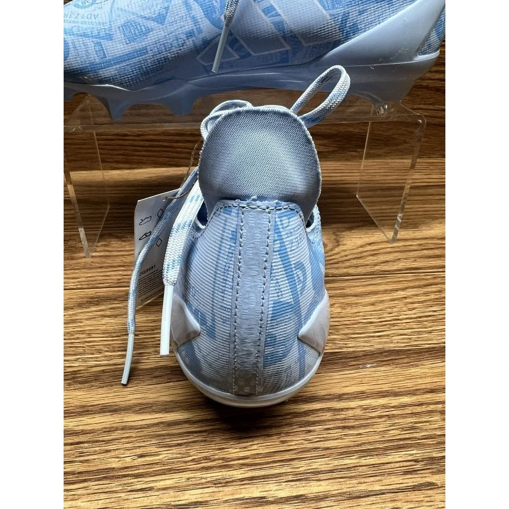 Adidas Adizero Electric II Currency Blue Football Cleats Men's Sizes 8.5 JQ3981